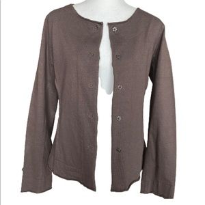 Eileen Fisher snap front blazer jacket